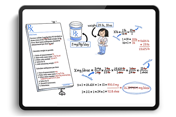 Math-calculation-on-ipad