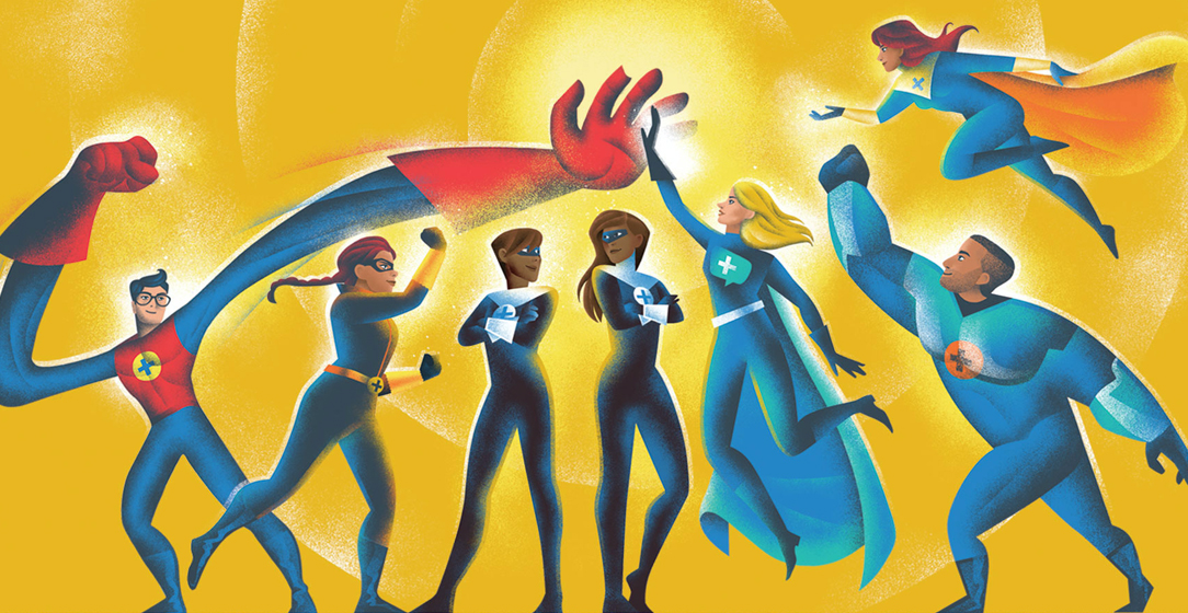 Group-of-soft-skill-healthcare-superheroes