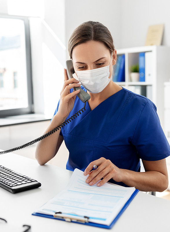 Billing and Coding healthcare-student-working-on-med-term-on-computer